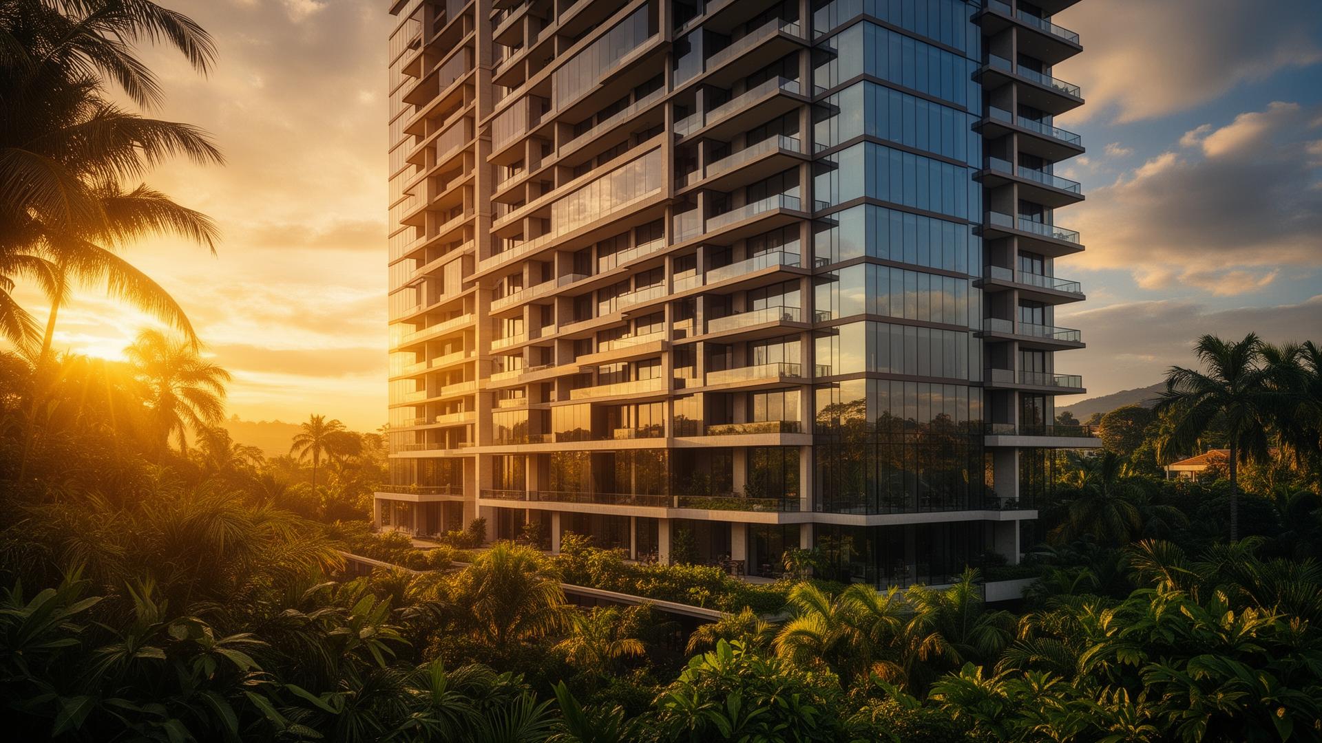Edificio residencial moderno en Colombia - proyecto de crowdfunding inmobiliario